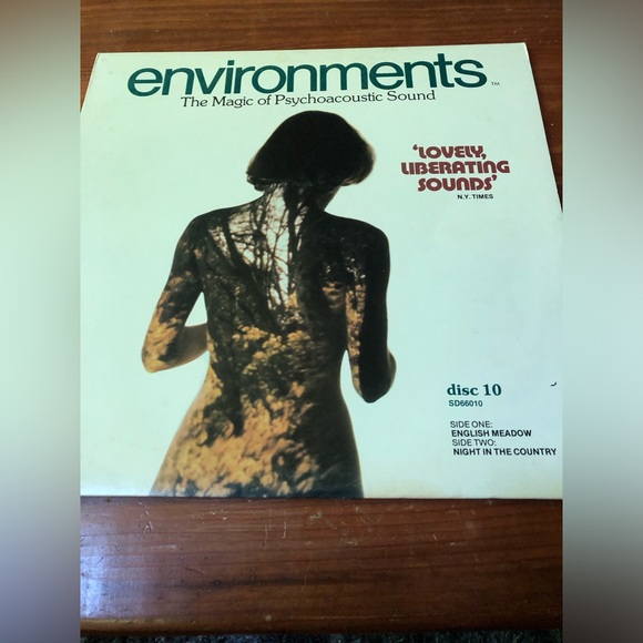 Environments The Magic Of Psychoacoustic Sound LP Record Album - Picture 1 of 8